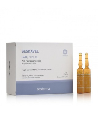 Сироватка в ампулах проти випадіння волосся SesDerma Seskavel Anti-Hair Loss 12х8 мл