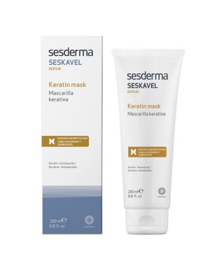 Відновлювальна маска для волосся з кератином SesDerma Seskavel Repair Keratin Mask 200 мл