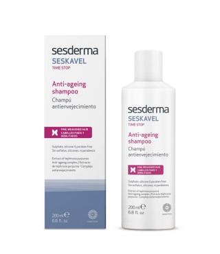 Антивіковий шампунь SesDerma Seskavel Time Stop Anti-Ageing Shampoo 200 мл