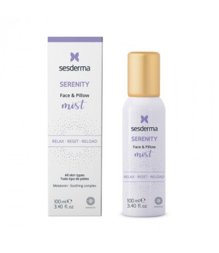 Сесдерма Serenity Нічний спрей-міст для обличчя та подушки SesDerma Serenity Face Pillow Mist, 100мл