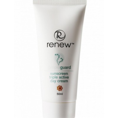 Renew Крем денний зволожуючий потрійної дії для проблемної шкіри SPF 15 TRIPLE ACTIVE DAY CREAM 50 мл