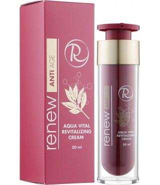 Renew Крем зволожувальний сонцезахисний антивіковий AQUA VITAL REVITALIZING CREAM 50 мл