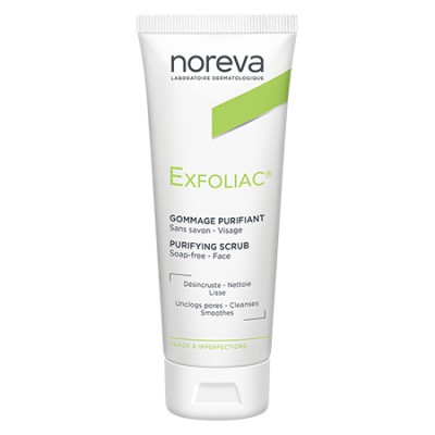 Норева Ексфоліак Очищуючий скраб Noreva Exfoliac Gommage Purifiant 50мл