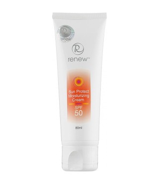 Renew Крем сонцезахисний зволожувальний SPF 50 SUN PROTECT MOISTURIZING CREAM SPF 50 80 мл