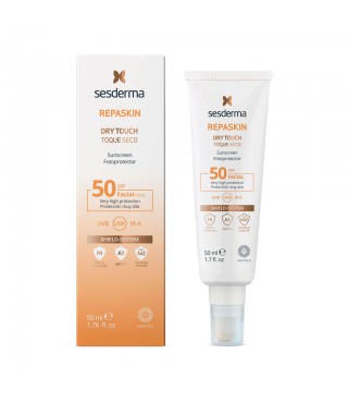Сесдерма Сонцезахисний крем-гель SPF 50 SesDerma Repaskin Dry Touch Facial SPF 50, 50 мл