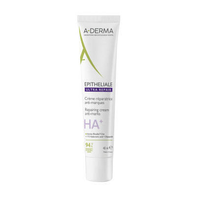 А-Дерма Епітеліаль ультра-відновлення крем A-Derma Epithéliale Ultra Repair Creme Reparatrice HA+ 40 мл