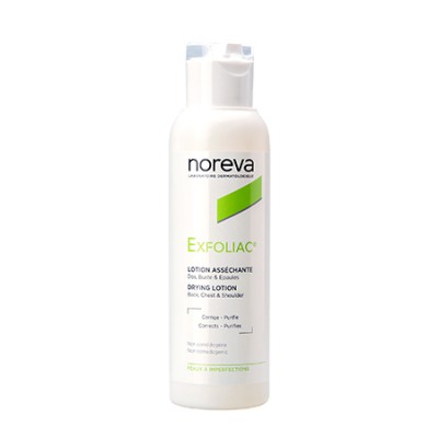 Норева Ексфоліак лосьйонз високою концентрацією АНА и BHA Noreva Exfoliac Lotion  Asséchante 125 мл