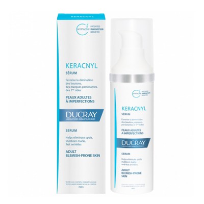 Дюкре Керакніл Сироватка розгладжуюча для проблемної шкіри Ducray Keracnyl Sérum, 30 мл