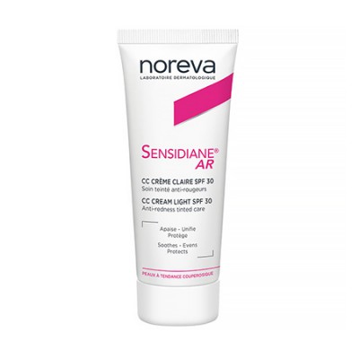 Норева Сенсидіан АR CC крем SPF 30 Noreva Sensidiane AR CC Creme Сlaire SPF 30, 40мл