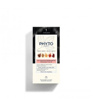 Фіто Фітоколор крем-фарба 1 чорний Phyto PhytoColor Permanent Color 1 Black