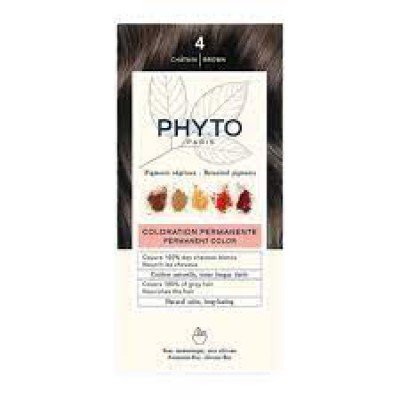 Фіто Фітоколор крем-фарба 4 шатен Phytocolor Chatain 4