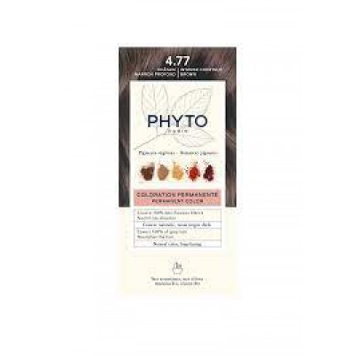 Фіто Фітоколор крем-фарба 4.77 Шатен Темно-каштановий Phyto Phytocolor 4.77 Brown Intense Marron