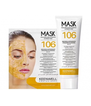 Альгінатна маска антиоксидантна вибілювальна з вітаміном C No106 Keenwell Alginate Mask 125 мл + 25 гр
