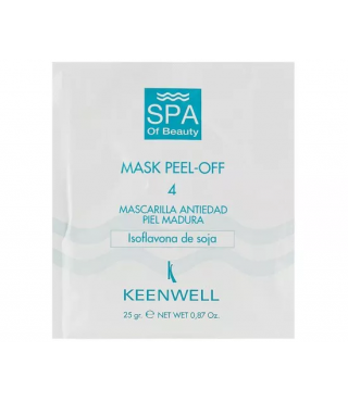 Альгінатна СПА-маска No4 омолоджувальна Keenwell SPA of Beauty Mask Peel-Off 4 25 гр