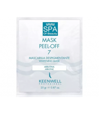 Депігментувальна СПА-маска No 7 Keenwell Spa Of Beauty Peel Off Mask Number 7 25 гр