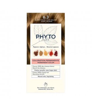Фіто Фітоколор крем-фарба 6.3 Темно-русявий Золотистий Phyto Phytocolor 6.3 Dark Golden Blonde