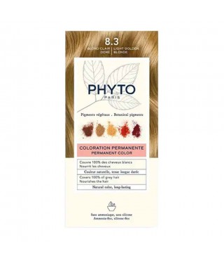 Фіто Фітоколор крем-фарба 8.3 світло-русявий золотистий Phyto Phytocolor 8.3 Light Golden Blonde