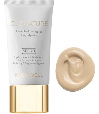 Омолоджувальний тональний флюїд тон 1 Keenwell Clonature SPF 20 30 мл