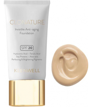Омолоджувальний тональний флюїд тон 2 Keenwell Clonature SPF 20 30 мл
