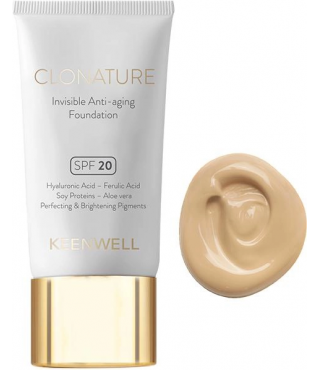 Омолоджувальний тональний флюїд тон 3 Keenwell Clonature SPF 20 30 мл