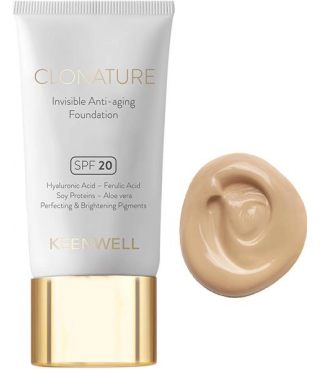 Омолоджувальний тональний флюїд тон 4 Keenwell Clonature SPF 20 30 мл