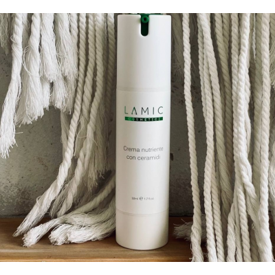 Lamic Cosmetici Живильний крем з керамідами Crema nutriente con cermidi 50 мл