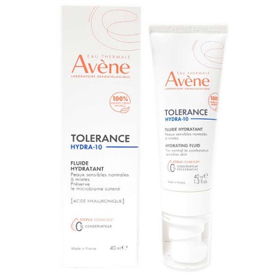 Avene Толеранс Гідра-10 флюїд зволожуючий для чутливої шкіри Avene Tolérance Hydra-10 fluide hydratant, 40 мл