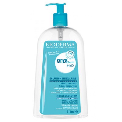 Біодерма ABCДерм Міцелярна вода для дітей Bioderma ABCDerm Solution Micellaire, 1 л