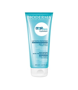 Біодерма ABCДерм Гідратан молочко зволожуюче Bioderma ABCDerm Hydratant Lait, 200 мл