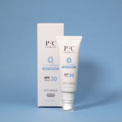 Крем для обличчя з киснем SPF-30 PFC Cosmetics Pure Oxygen City Shield SPF-30 50 мл