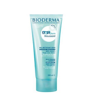 Біодерма АВСДерм Гель очищующий для дітей Bioderma ABCDerm Gel moussant, 200 мл