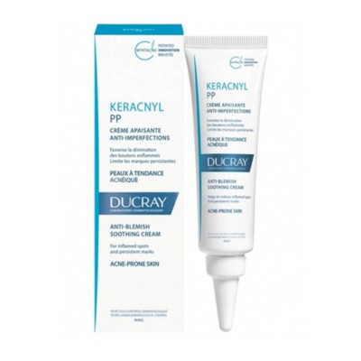 Дюкре Керакніл РР+ Крем мультикоригуючий Ducray Keracnyl PP+ Cremе Anti-imperfections, 30 мл