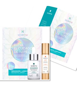 Сесдерма Набір сироватка Oceanskin + Флюїд для обличчя C-Vit Radiance Glowing