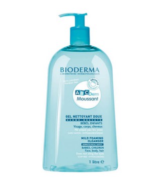 Біодерма АВСДерм Гель очищующий для дітей Bioderma ABCDerm Gel moussant, 1 літр