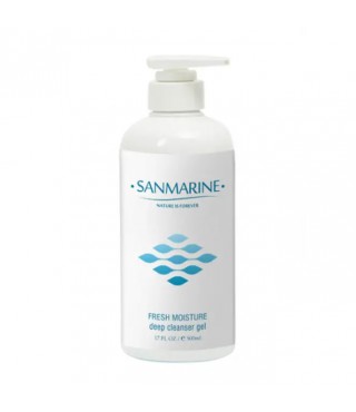 SanMarine Очищуючий гель глибокої дії Fresh Moisture Deep Cleanser Gel 500 мл