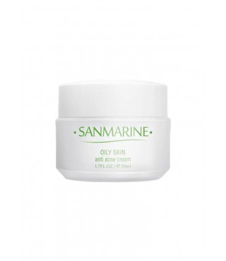 SanMarine Крем себорегулюючий Oily Skin Anti Acne Cream 50 мл