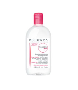 Біодерма Сенсібіо H2O міцелярний лосьйон Bioderma Sensibio Н2О solution micellaire 500 мл