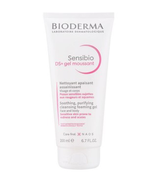 Біодерма Сенсібіо DS+ очищующий гель при себорейному дерматиті Bioderma Sensibio DS+ gel 200 мл