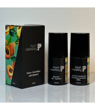 Набір подарунковий Pelart Apricot Line Чутливий догляд