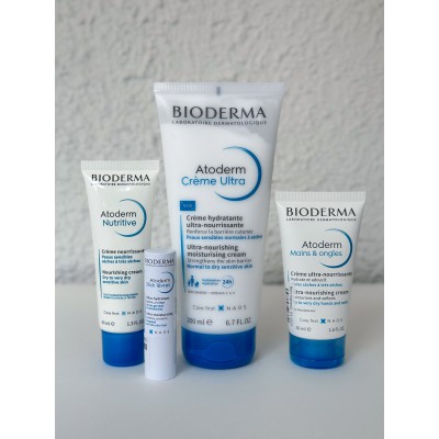 Біодерма Набір подарунковий Bioderma Atoderm Зимовий догляд