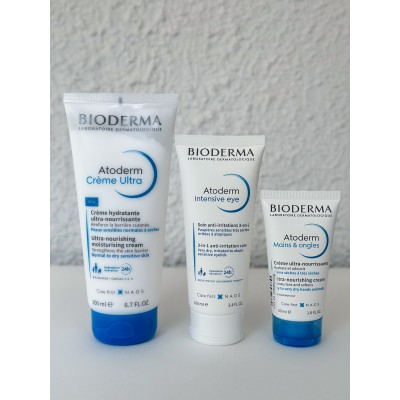 Біодерма Набір подарунковий Bioderma Atoderm Універсальний зимовий догляд