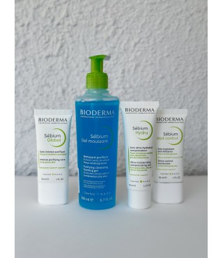 Біодерма Набір подарунковий Bioderma Sebium Максимальний комфорт