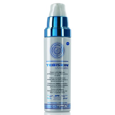Сонцезахисний крем для жирної та проблемної шкіри SPF 30+ Tebiskin UV-OSK 30+, 50 мл