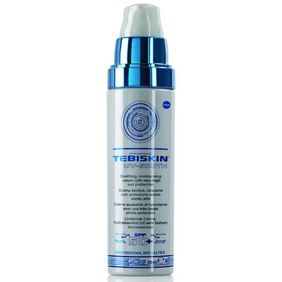 Сонцезахисний зволожуючий крем для чутливої ​​шкіри SPF 50+ Tebiskin UV-Sooth SPF 50+, 50 мл