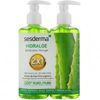 Набір Гель для обличчя та тіла Sesderma HIDRALOE Aloe Gel 250 мл*2