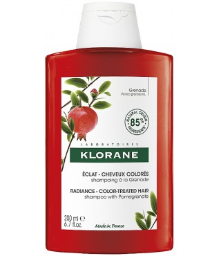 Клоран Гранат шампунь для фарбованого волосся Klorane Shampooing à la Grenade, 200 мл