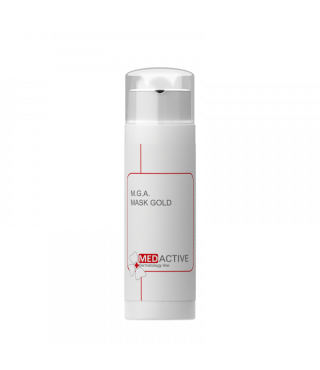 Універсальна маска Gold для обличчя та декольте Medactive M.G.A. MASK GOLD universal face & decollete, 50мл