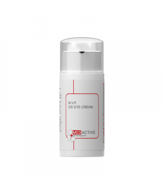 Регенерувальний крем під очі SPF 10 Medactive M.V.P. ICE EYE CREAM regenerating eye cream SPF 10, 100мл