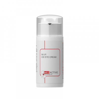 Регенерувальний крем під очі SPF 10 Medactive M.V.P. ICE EYE CREAM regenerating eye cream SPF 10, 30мл
