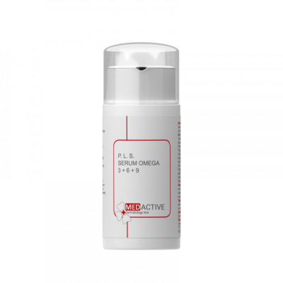 Відновлювальна сироватка омега 3+6+9 Medactive P.L.S. SERUM OMEGA 3 + 6 + 9 ceramide &amp; phospholipi, 30мл
